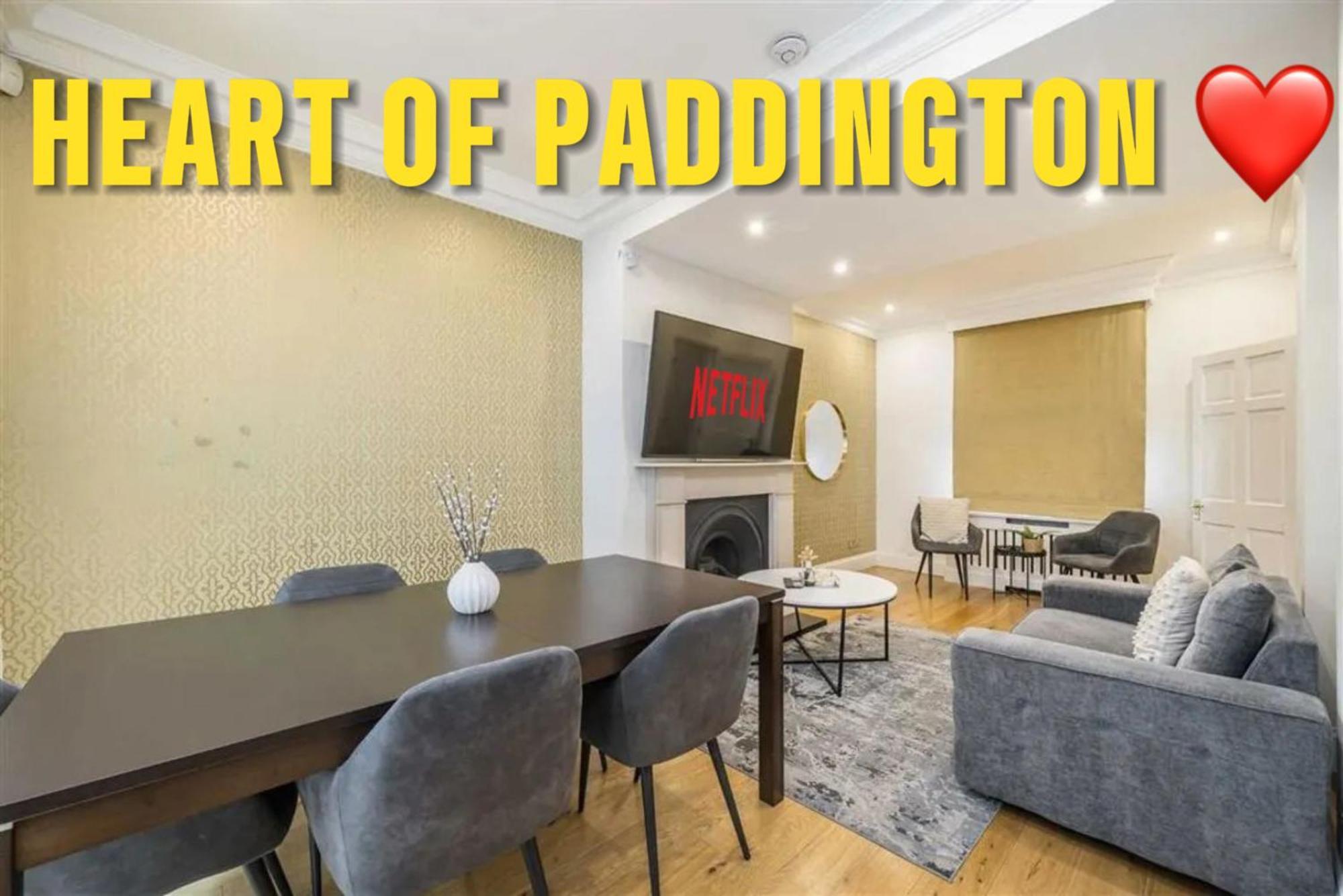 Exceptional 4 Bedroom House Paddington Station! Лондон Экстерьер фото