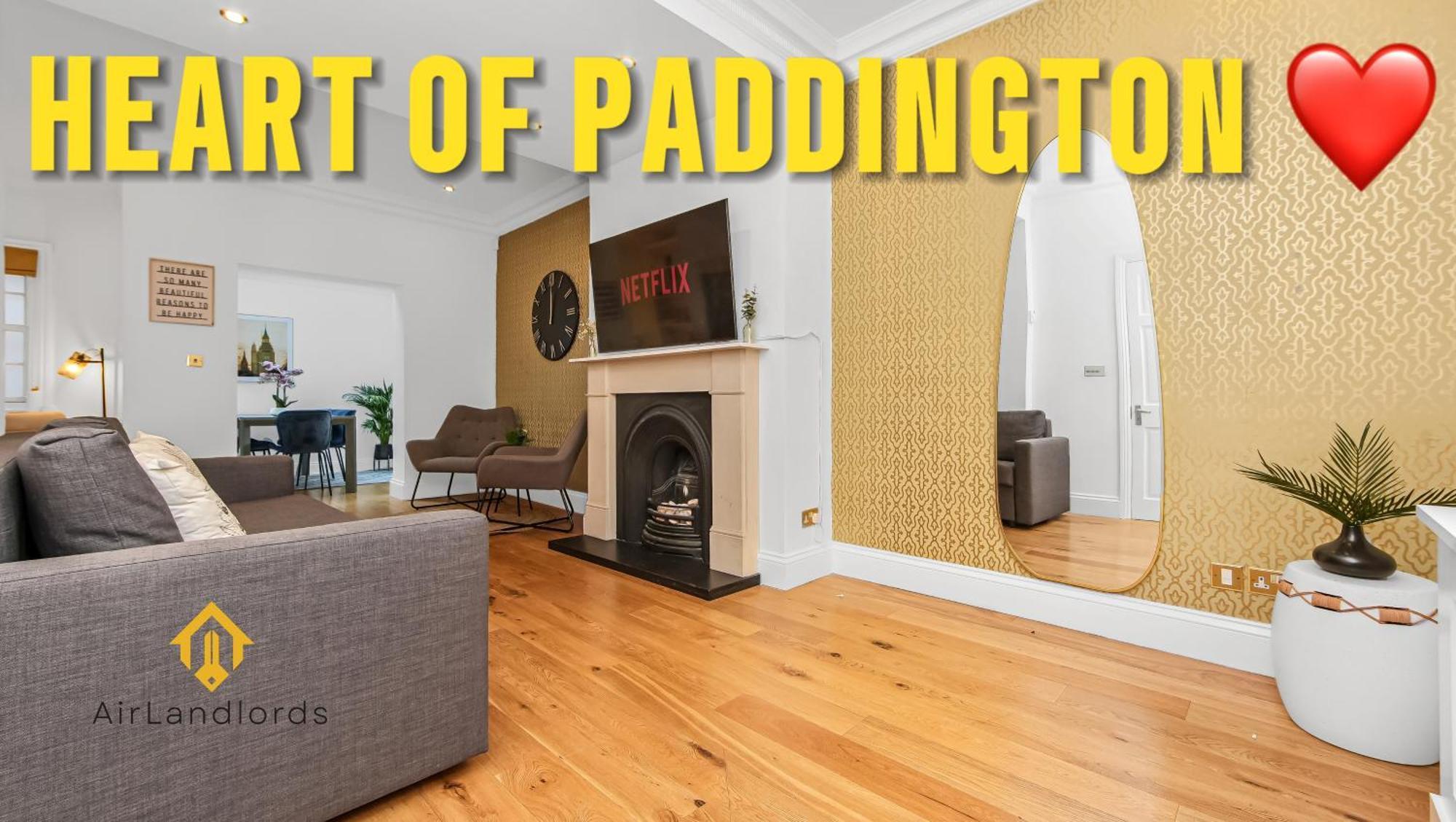 Exceptional 4 Bedroom House Paddington Station! Лондон Экстерьер фото